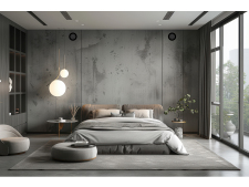 LUFTOMET Jet - Voronoi černá stěnová dýza