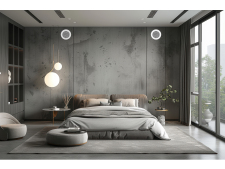 LUFTOMET Jet - Voronoi bílá stěnová dýza