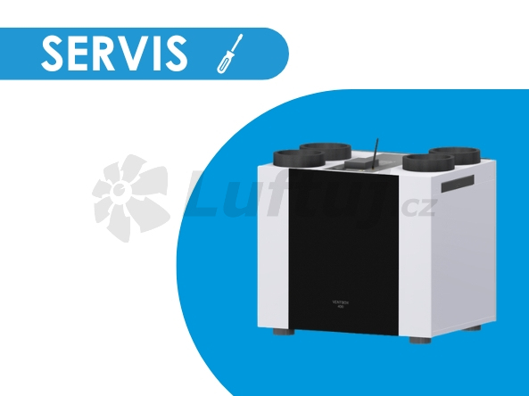 Služby (montáž, ...) - Servis rekuperačních jednotek Korado Ventbox