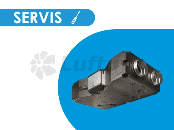 Služby (montáž, ...) - Servis rekuperačních jednotek 2VV Venus a Daphne