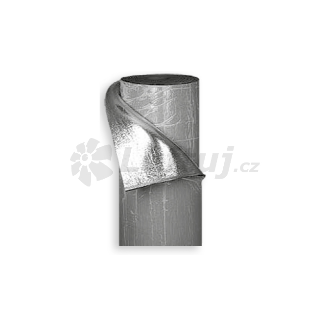 Rozvody vzduchu - Samolepiaca kaučuková izolácia metal, 19 mm, 1,5 m - metráž