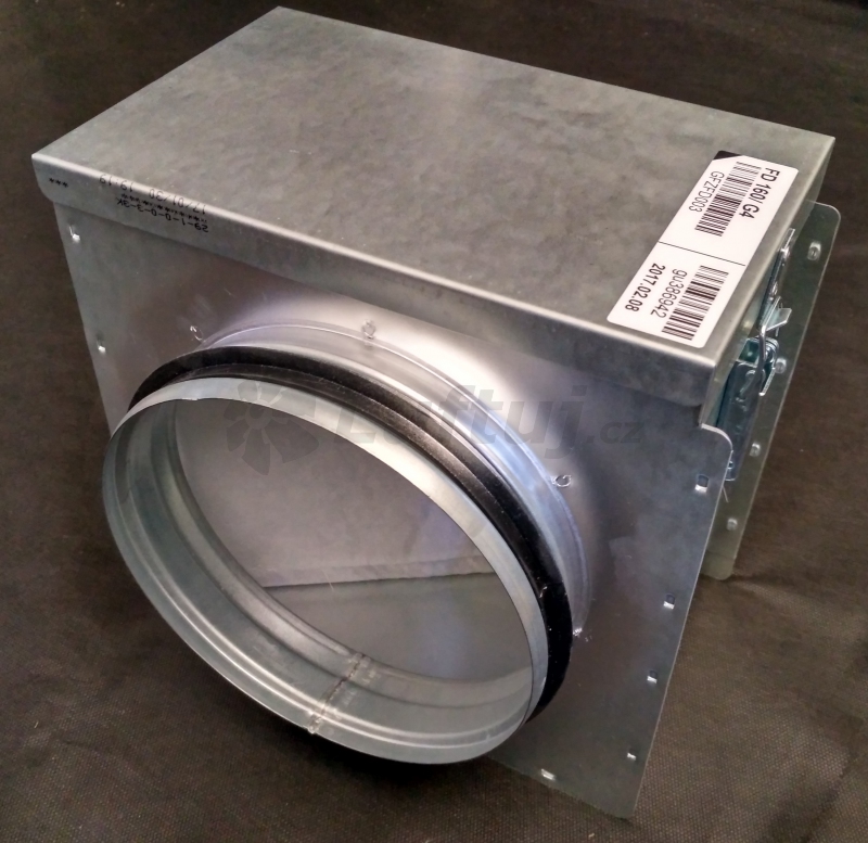 Rozvody vzduchu - Filtračný box pred rekuperačnú jednotku (125, 160)