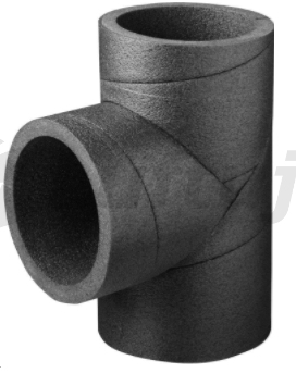 Rozvody vzduchu - T kus pre potrubie EPE (HR-WTW) 125 a 160 mm