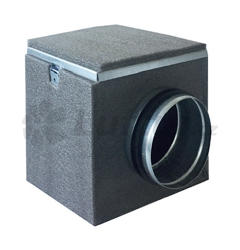 Rozvody vzduchu - Filtračný izolovaný box MFLU s uhlíkovým filtrom (125, 150, 160, 200)