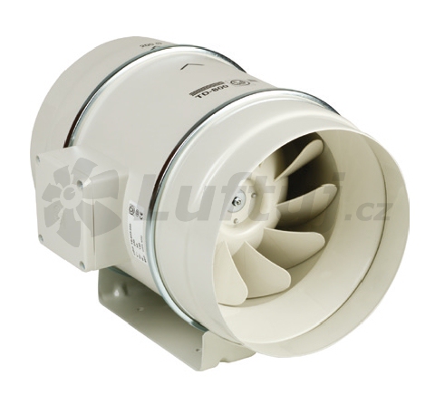 Ventilátory - TD MIXVENT - dvojrýchlostný ventilátor do kruhového potrubia