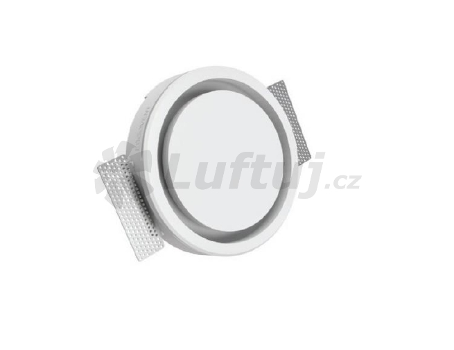 Mriežky a vyústky - Designový talířový kruhový ventil RONDO do sádrokartonu