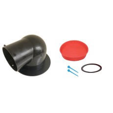 LUFTOMET Round Box nízky (75 mm, 90 mm)