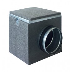 Filtrační izolovaný box MFLU s uhlíkovým filtrem (125, 150, 160, 200)